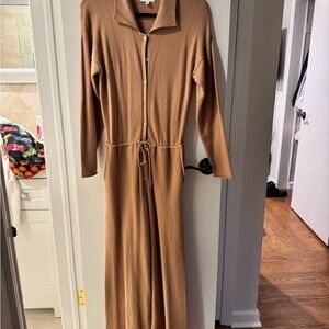 Who What Wear Ribbed Tan Cardigan